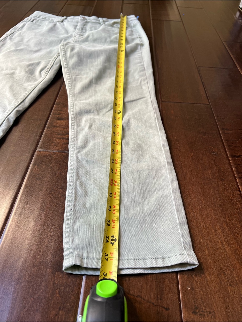 Soft Surroundings Mint Green Jeans